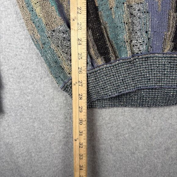 Vtg St Croix Knits Wool Cotton Sweater Men XL Coogi Style Grandpa Cosby - Picture 4 of 6